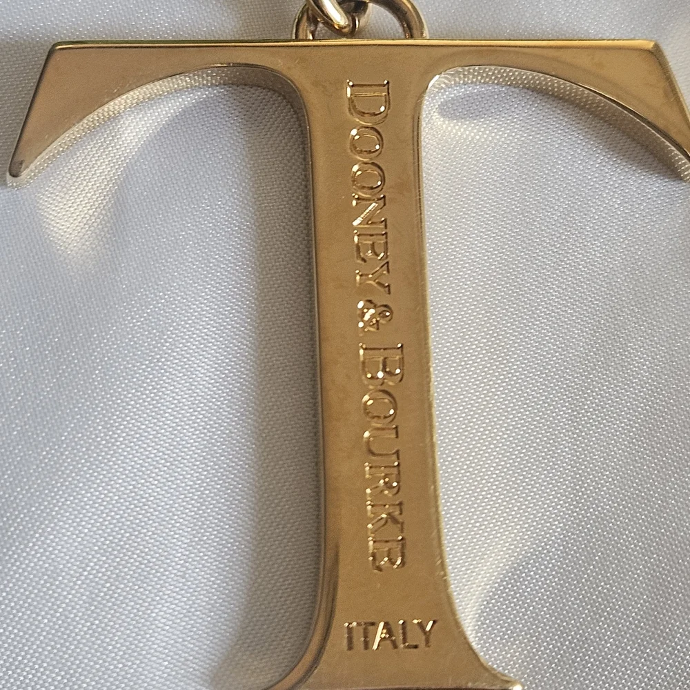 This is a Dooney & Bourke Monogram Pendant Key Chains. Selling The Pair/ Single - Picture 7 of 7